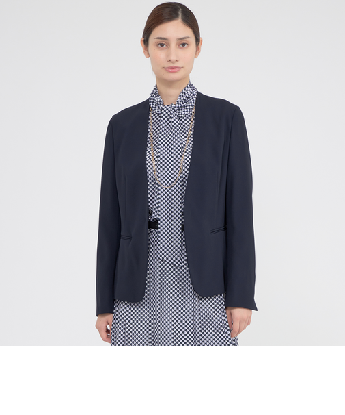 【ウォッシャブル】トリアセジョーゼット　ジャケット