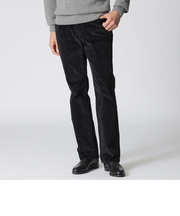 【数量限定】「COLLECTION LINE」コーデュロイストレッチ　ブーツカット５ポケットパンツ