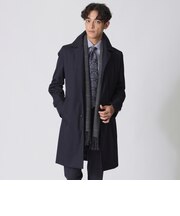 【はっ水/防風】【QUINTESSENTIAL】【MADISON】オリジナルトップツイルウールバルマカーンコート