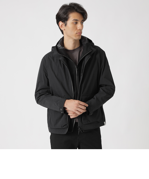 【はっ水】【RTM】シュリンクタフタアクティブジャケット