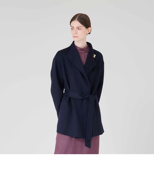 【Nikkei magazine/eclat掲載】ウールリバー　コート