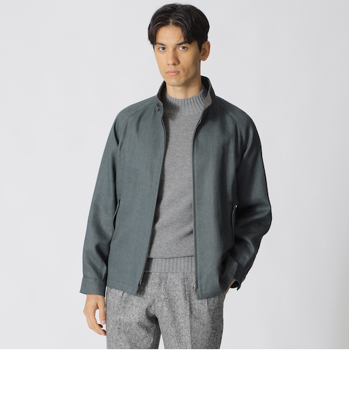 【数量限定】「COLLECTION LINE」リネンウール　G-4ブルゾン