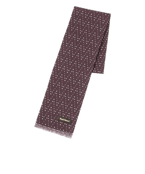 ランダムドット柄プリント　ミニストール