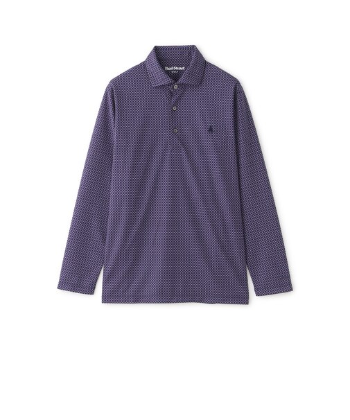 【GOLF Men's】ジオメトリックプリント・ポロ