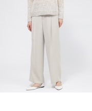 【ウォッシャブル】ダブルフェイスツイル　パンツ