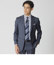【Nikkei magazine掲載】【EASTGATE】スチュアーツブルーストライプスーツ