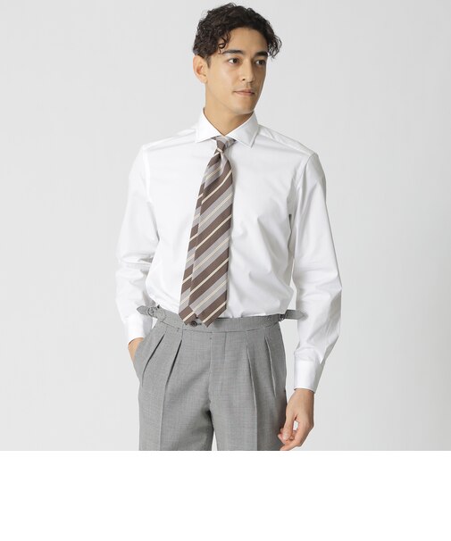 【COLLECTION LINE】セミスプレッドカラードレスシャツ
