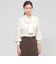 【eclat掲載】【ウォッシャブル】シフォンカットジャカード　ブラウス