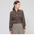 【eclat掲載】【ウォッシャブル】シフォンカットジャカード　ブラウス