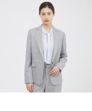 【WEB・一部店舗限定/防しわ性】ライトダブルウールIV　ジャケット