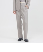 【WEB・一部店舗限定/防しわ性】ライトダブルウールIV　パンツ