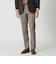 【Nikkei magazine掲載】【BAKER】グレナカートチェックトラウザーズ