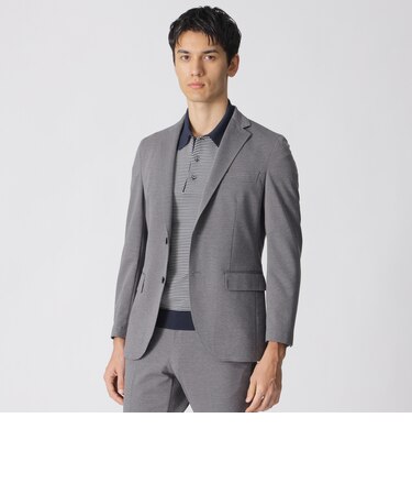 【Nikkei magazine掲載】【STUART’S TRAVELER】ストレッチバーズアイジャケット/セットアップ着用可能