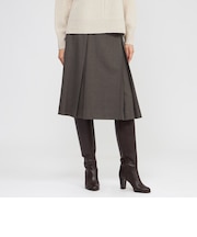 【防しわ性】ライトミルドストレッチ　スカート