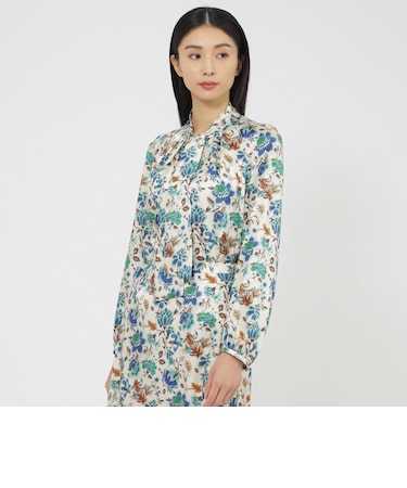 【ウォッシャブル】サラサフラワー　ブラウス