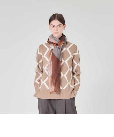 ブークレーインターシャ　プルオーバー