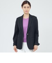 【WEB・一部店舗限定】【ウォッシャブル】エアリージャージ　ジャケット