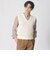 【COLLECTION LINE】アイレットヘリンボーン/Vネックベスト