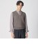 【COLLECTION LINE】アイレットヘリンボーン/Vネックベスト