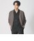 【COLLECTION LINE】アイレットヘリンボーン/Vネックカーディガン