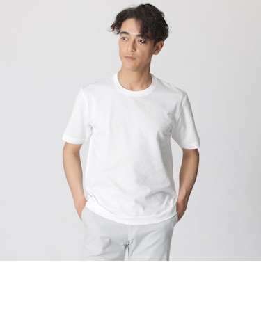 【WEB・一部店舗限定】ストライプサッカージャージー半袖Tシャツ