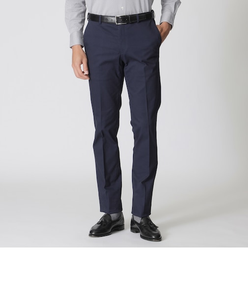 【WEB・一部店舗限定】「Adjustable Fit」&「Keep Pressed」 コットンツイル　ドレスチノパンツ