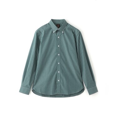 【数量限定】「COLLECTION LINE」オルタネイトストライプ柄　ボタンダウンシャツ