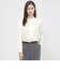 【WEB・一部店舗限定】【ウォッシャブル/防しわ性】バックサテンジョーゼット　ブラウス