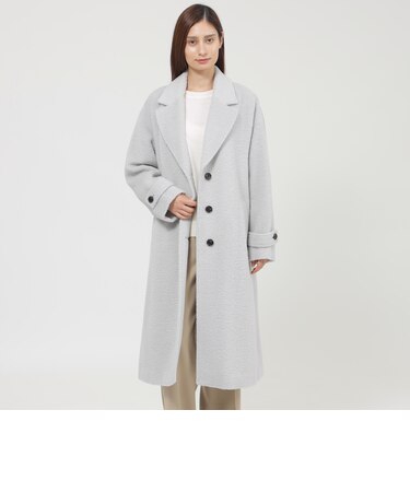 【WEB・一部店舗限定】アルパカウールシャギー コート