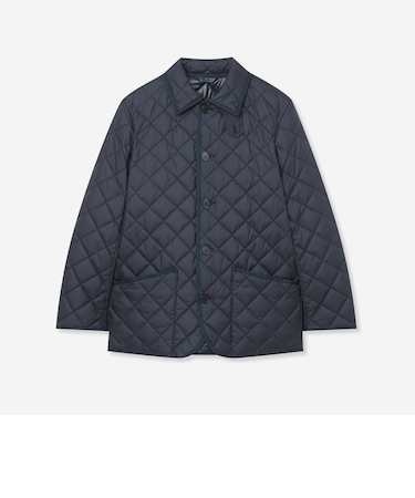 【WEB・一部店舗限定】【WATSON】ポリエステルタフタキルティングブルゾン