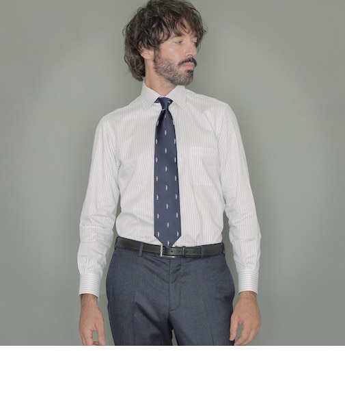 オックスフォードオルタネイトストライプシャツ