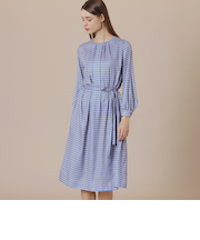 ポリゴナルパターンプリントワンピース