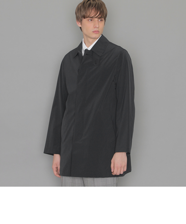 【LEON掲載】【DUNFORD SHORT】【FEATHER-TECH PAC】【FLEX NYLON】ストレッチナイロンステンカラーコート