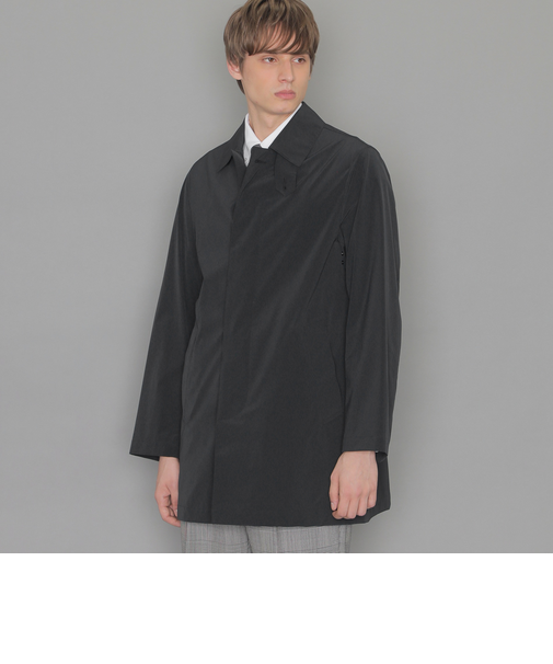 【LEON掲載】【DUNFORD SHORT】【FEATHER-TECH PAC】【FLEX NYLON】ストレッチナイロンステンカラーコート