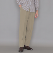 ウールツイルビッグチノパンツ