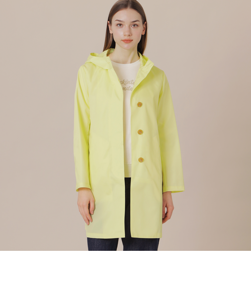 【婦人画報掲載】【CHRYSTON/クリストン】セミブライトナイロンツイルフーデットコート