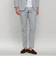 【LEON掲載】【BREASY JACKET】DOT AIR シアサッカーセットアップパンツ