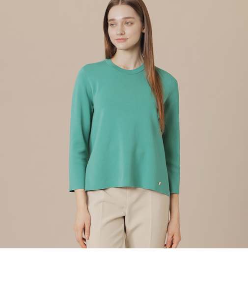 クリアコットンニットプルオーバー