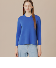 クリアコットンニットプルオーバー