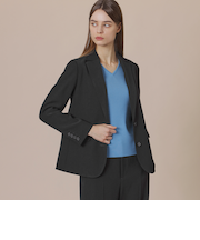 ポリエステルバックサテンジャケット