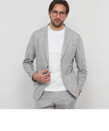 【BREASY JACKET】LENO CLOTH セットアップジャケット