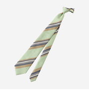 サテンストライプネクタイ