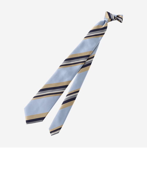 サテンストライプネクタイ