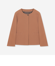 リネンレーヨンストレッチジャケット