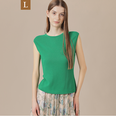 【L】【婦人画報掲載】ホールガーメントプルオーバー