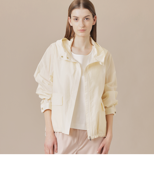 シルケットタフタブルゾン