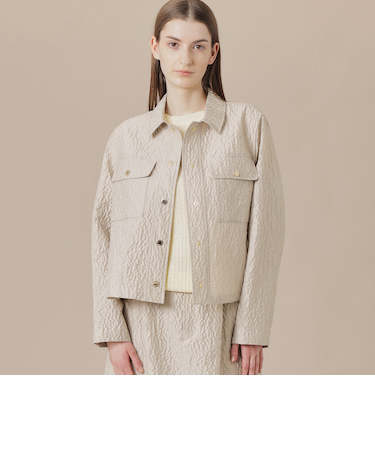 【婦人画報掲載】ブークレージャカードブルゾン