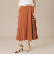 シルキーサテンスカート