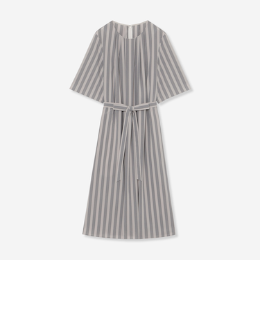 コットンキュプラストレッチワンピース