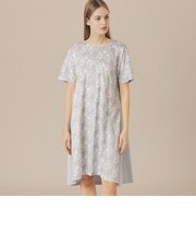 【婦人画報掲載】【BIBURY FLOWER】カラーバイブリーフラワーロングＴシャツ